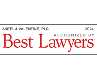 Akeel & Valentine, PLC Recognized by Best Lawyers 2024